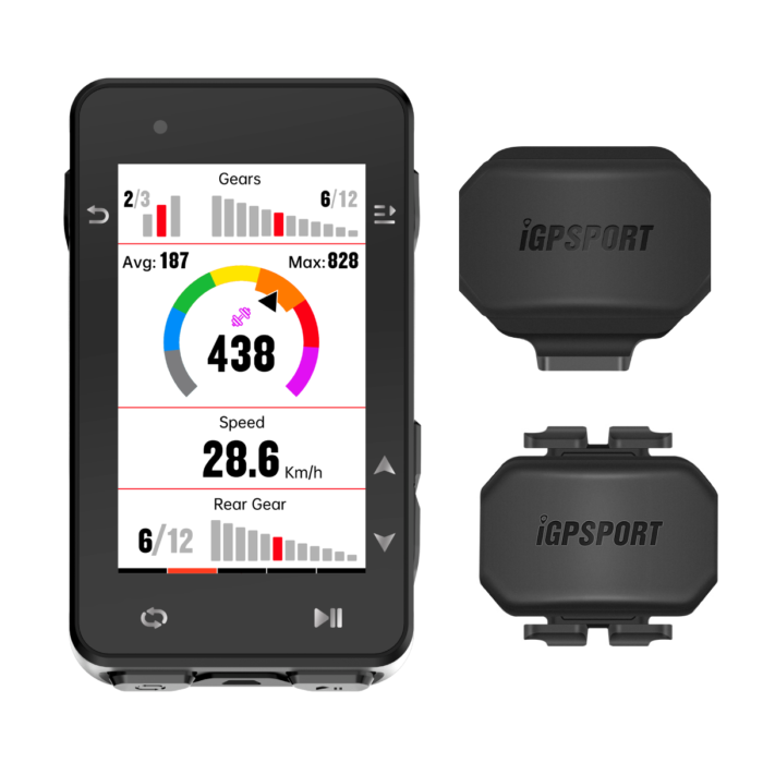 GPS Cycling Computer iGS630S + SPD70 + CAD70